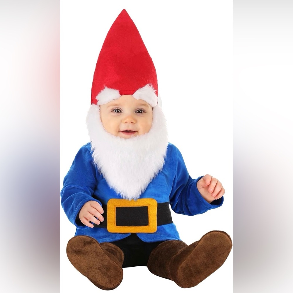 Baby 6-9 months old Gnome Halloween Costume